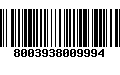 Código de Barras 8003938009994