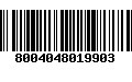 Código de Barras 8004048019903