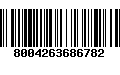 Código de Barras 8004263686782