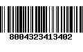 Código de Barras 8004323413402