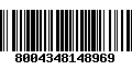 Código de Barras 8004348148969