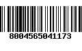 Código de Barras 8004565041173