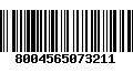 Código de Barras 8004565073211