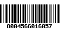 Código de Barras 8004566016057