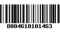 Código de Barras 8004610101463