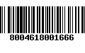 Código de Barras 8004618001666