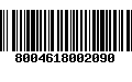 Código de Barras 8004618002090