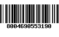 Código de Barras 8004690553190