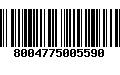 Código de Barras 8004775005590