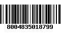 Código de Barras 8004835018799