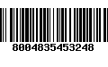 Código de Barras 8004835453248