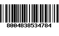 Código de Barras 8004838534784