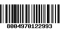 Código de Barras 8004970122993