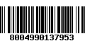 Código de Barras 8004990137953