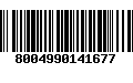 Código de Barras 8004990141677