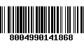 Código de Barras 8004990141868