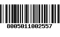 Código de Barras 8005011002557