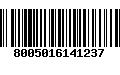 Código de Barras 8005016141237