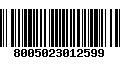 Código de Barras 8005023012599