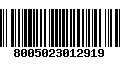 Código de Barras 8005023012919