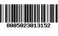 Código de Barras 8005023013152