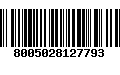 Código de Barras 8005028127793