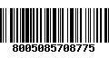 Código de Barras 8005085708775