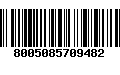 Código de Barras 8005085709482