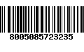 Código de Barras 8005085723235