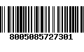 Código de Barras 8005085727301