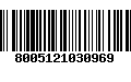 Código de Barras 8005121030969