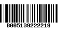 Código de Barras 8005139222219