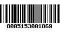 Código de Barras 8005153001869