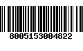 Código de Barras 8005153004822