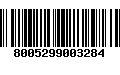 Código de Barras 8005299003284