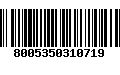 Código de Barras 8005350310719