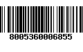 Código de Barras 8005360006855