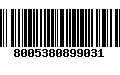 Código de Barras 8005380899031