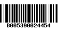 Código de Barras 8005390024454