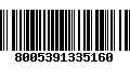 Código de Barras 8005391335160