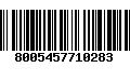 Código de Barras 8005457710283