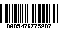 Código de Barras 8005476775287