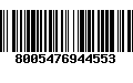 Código de Barras 8005476944553