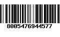 Código de Barras 8005476944577