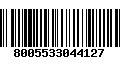 Código de Barras 8005533044127