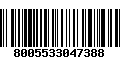 Código de Barras 8005533047388