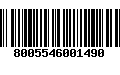 Código de Barras 8005546001490