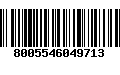 Código de Barras 8005546049713