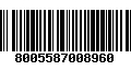 Código de Barras 8005587008960