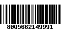 Código de Barras 8005662149991